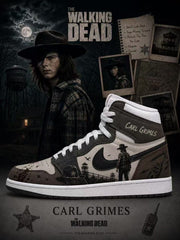 Carl Grimes V.2 Custom High-Top Sneakers