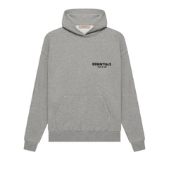 Ess. Hoodie 'Dark Oatmeal'--192BT212113F