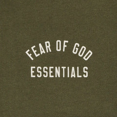 Ess. Fleece Soccer Short 'Military'