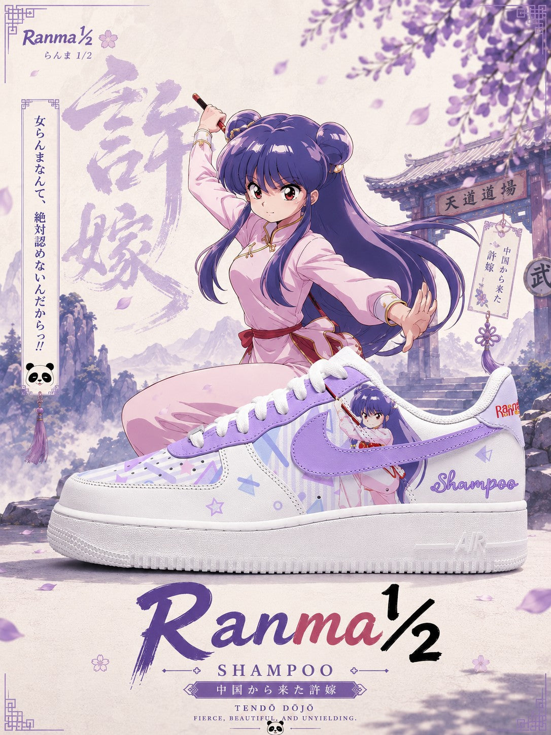 Shampoo V.1 Custom Air-Style Sneakers