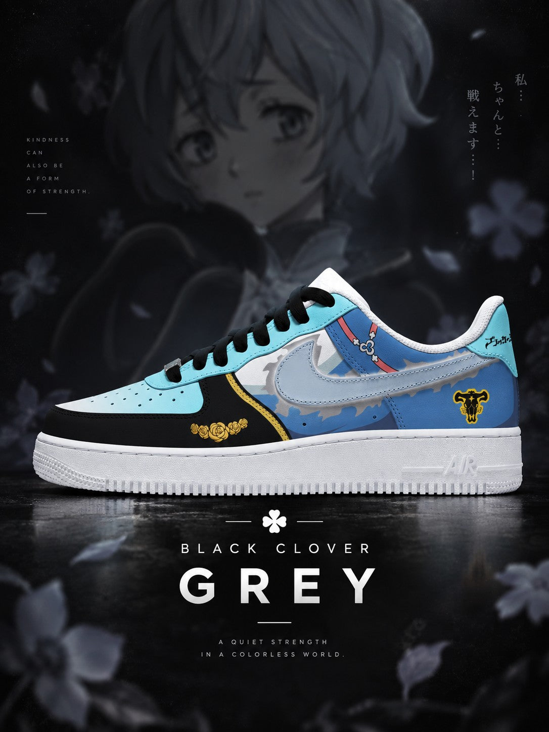Grey V.2 Custom Air-Style Sneakers
