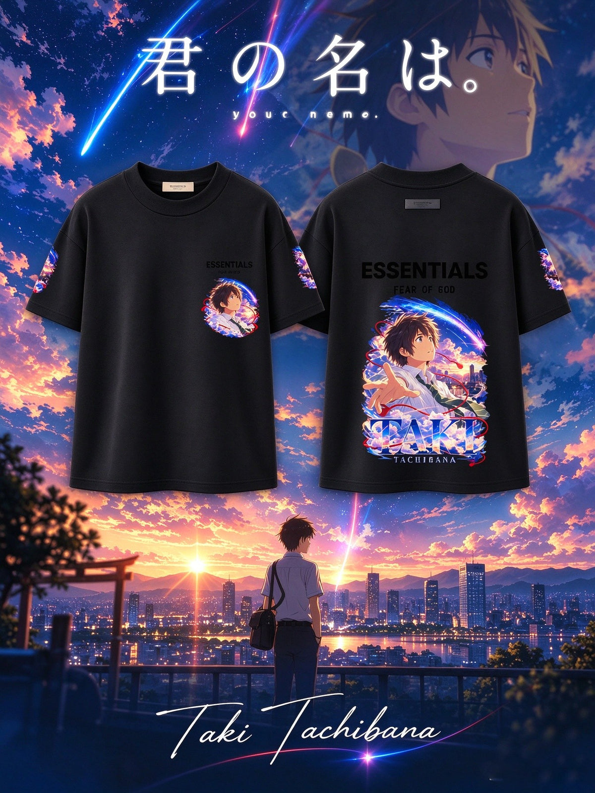 Taki Tachibana V.1 Custom Ess. T-Shirt
