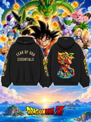 Son Goku V.3 Custom Ess. Hoodie