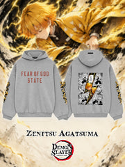 Zenitsu Agatsuma V.2 Custom Ess. Hoodie