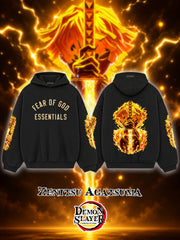 Zenitsu Agatsuma V.3 Custom Ess. Hoodie