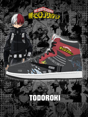 Baskets montantes Shoto Todoroki V.1 Custom TS