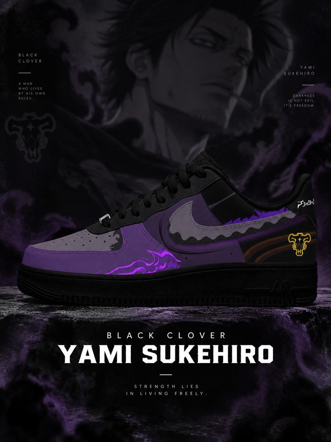 Yami Sukehiro V.2 Custom Air-Style Sneakers