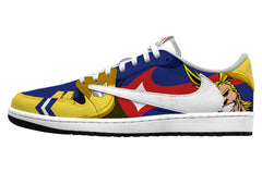 All Might V.1 Custom TS Niedrige Turnschuhe