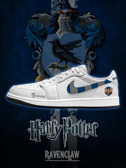 Hogwarts Ravenclaw House V.1 Custom Low-Top Court Sneakers