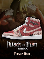 Female Titan V.2 Custom High-Top Sneakers
