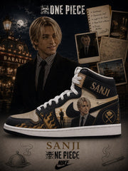 Sanji V.1 Custom High-Top Sneakers
