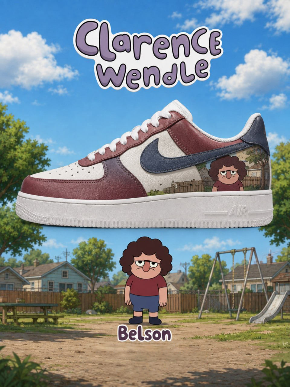 Belson Noles V.1 Custom Air-Style Sneakers