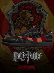Hogwarts Gryffindor House V.3 Custom TS Low Sneakers