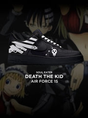 Death the Kid V.1 Custom Air-Style Sneakers