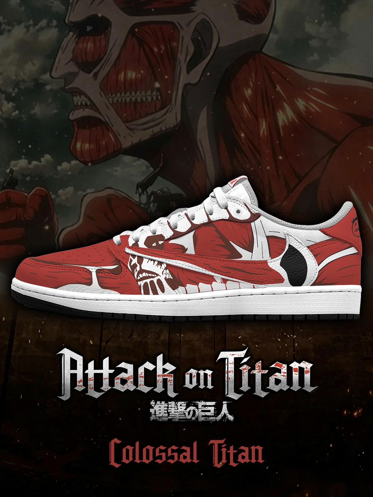 Colossal Titan V.2 Custom TS Low Sneakers