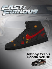 Johnny Trans S2000 V.1 Custom High-Top Sneakers