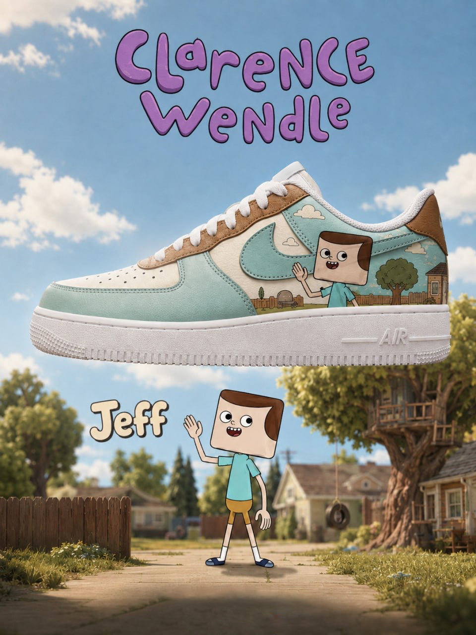 Jeff Randell V.1 Custom Air-Style Sneakers