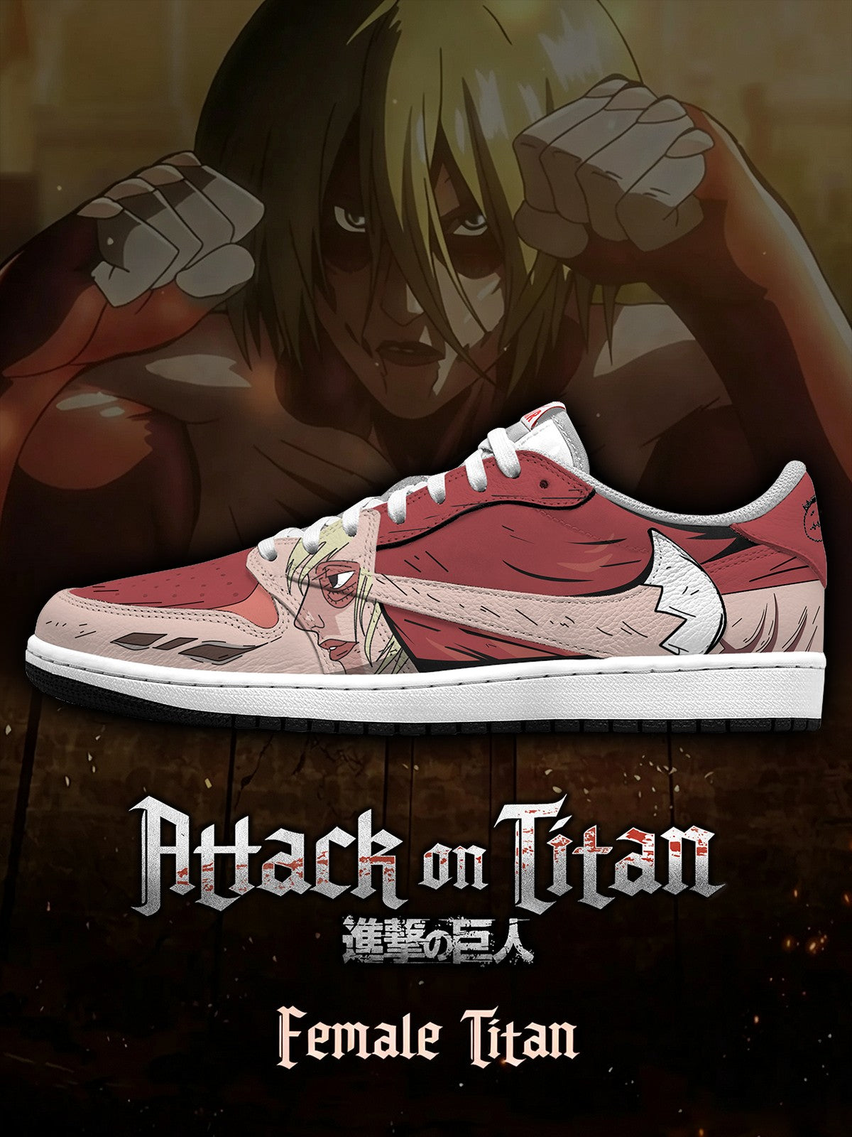 Female Titan V.2 Custom TS Low Sneakers