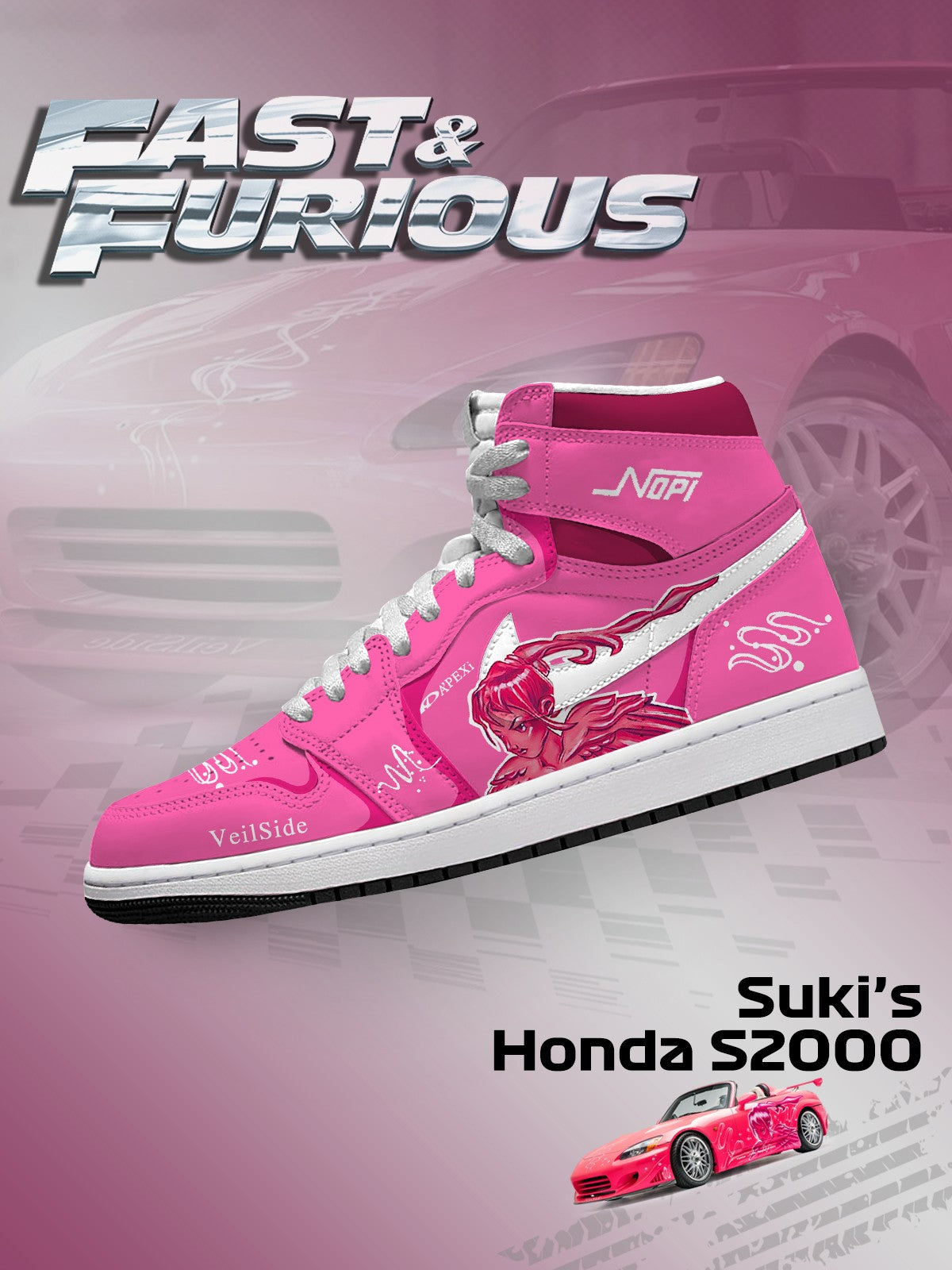 Suki S2000 V.1 Custom High-Top-Sneaker