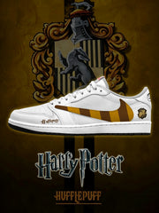 Hogwarts Hufflepuff House V.1 Custom TS Low Sneakers