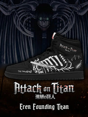 Eren Founding Titan V.2 Custom TS High Sneakers