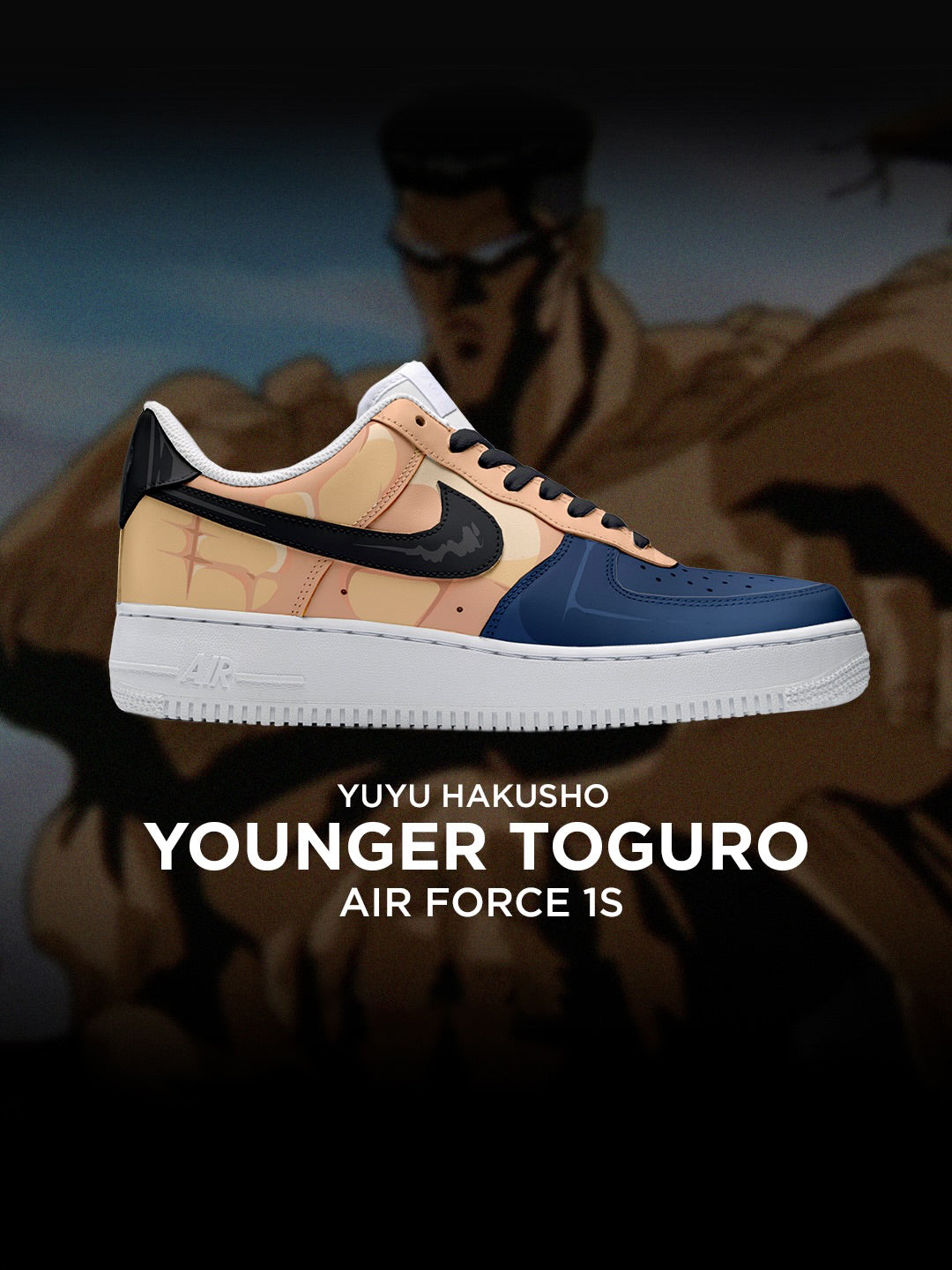 Younger Toguro V.1 Custom Air-Style Sneakers