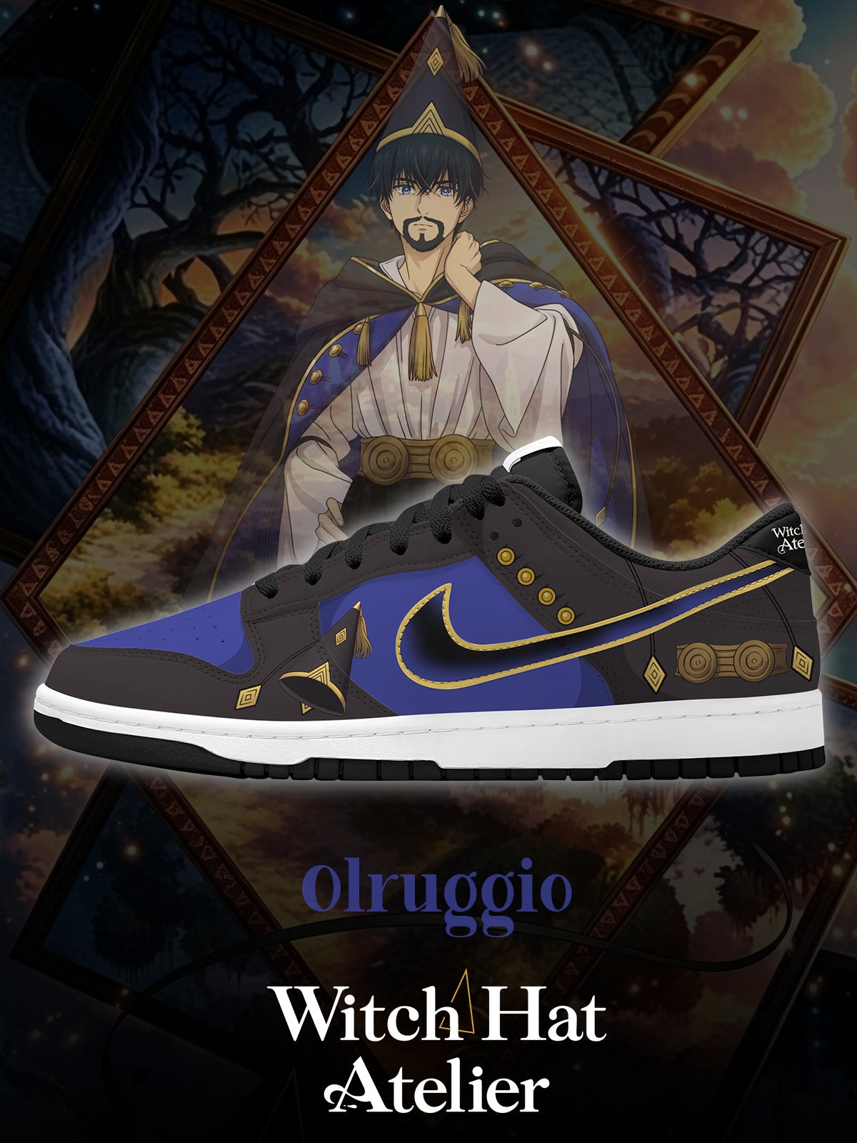 Olruggio V.1 Custom SB-Style Sneakers