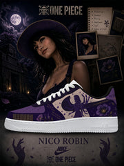 Nico Robin V.1 Custom Air-Style Sneakers