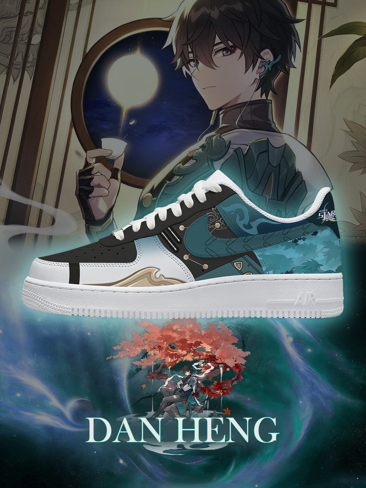 Baskets personnalisées Dan Heng V.1