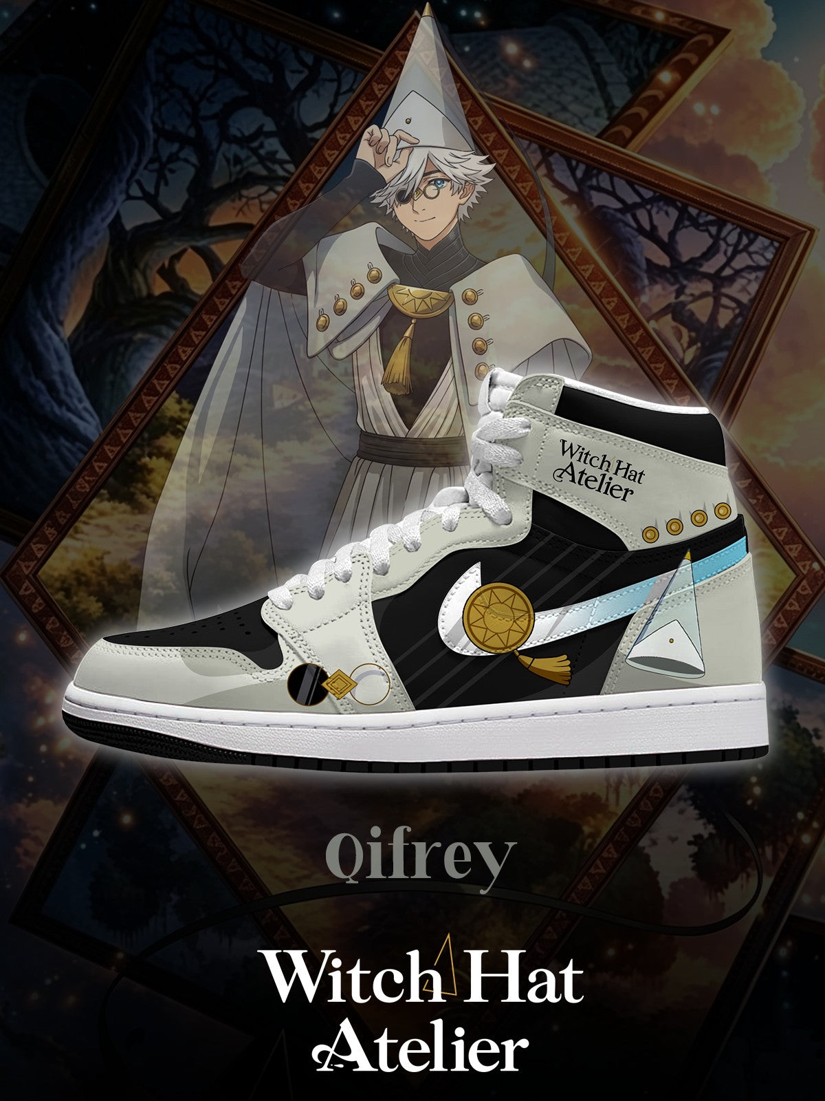 Qifrey V.1 Custom High-Top Sneakers