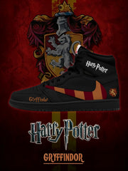 Hogwarts Gryffindor House Black V.1 Custom TS High Sneakers