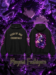 Megumi Fushiguro V.1 Custom Ess. Hoodie